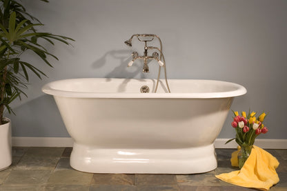 Strom Living British Telephone Lavatory Faucet with Lever Handles and 7" Centers