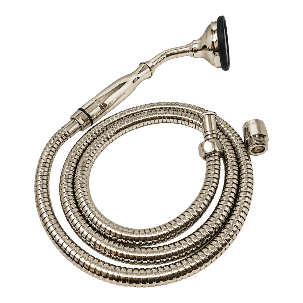 Strom Living All-Metal Handheld Shower with Hose and Vacuum Breaker in Polished Nickel
