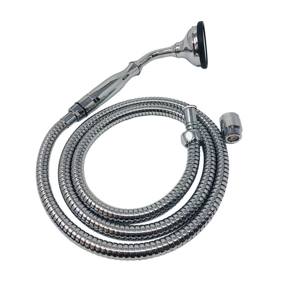 Strom Living All-Metal Handheld Shower with Hose and Vacuum Breaker