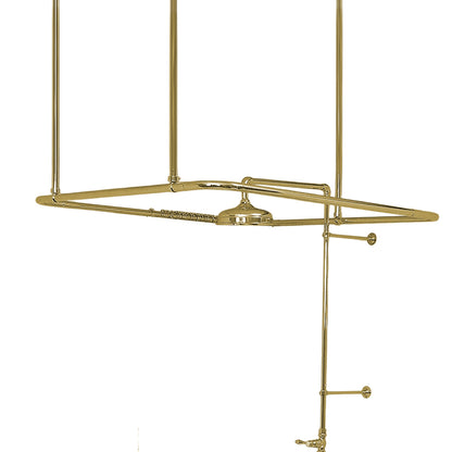 Strom Living Enclosure with 42" Square Shower Set, 1" Tube, and 36" Ceiling Brace