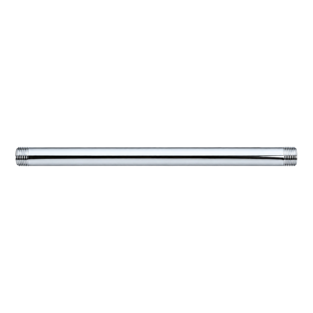 Iron Pipe Straight Nipple 12" x 1/2" P0720 in Chrome