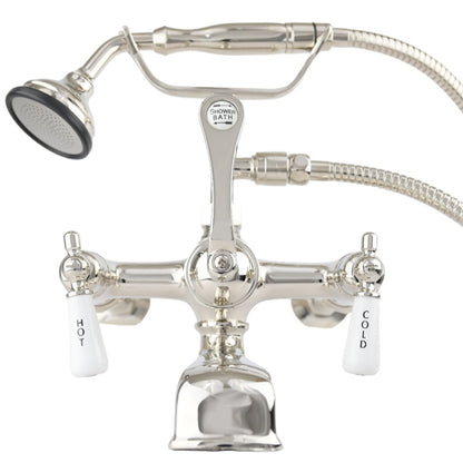 Strom Living British Telephone Lavatory Faucet with Lever Handles and 7" Centers