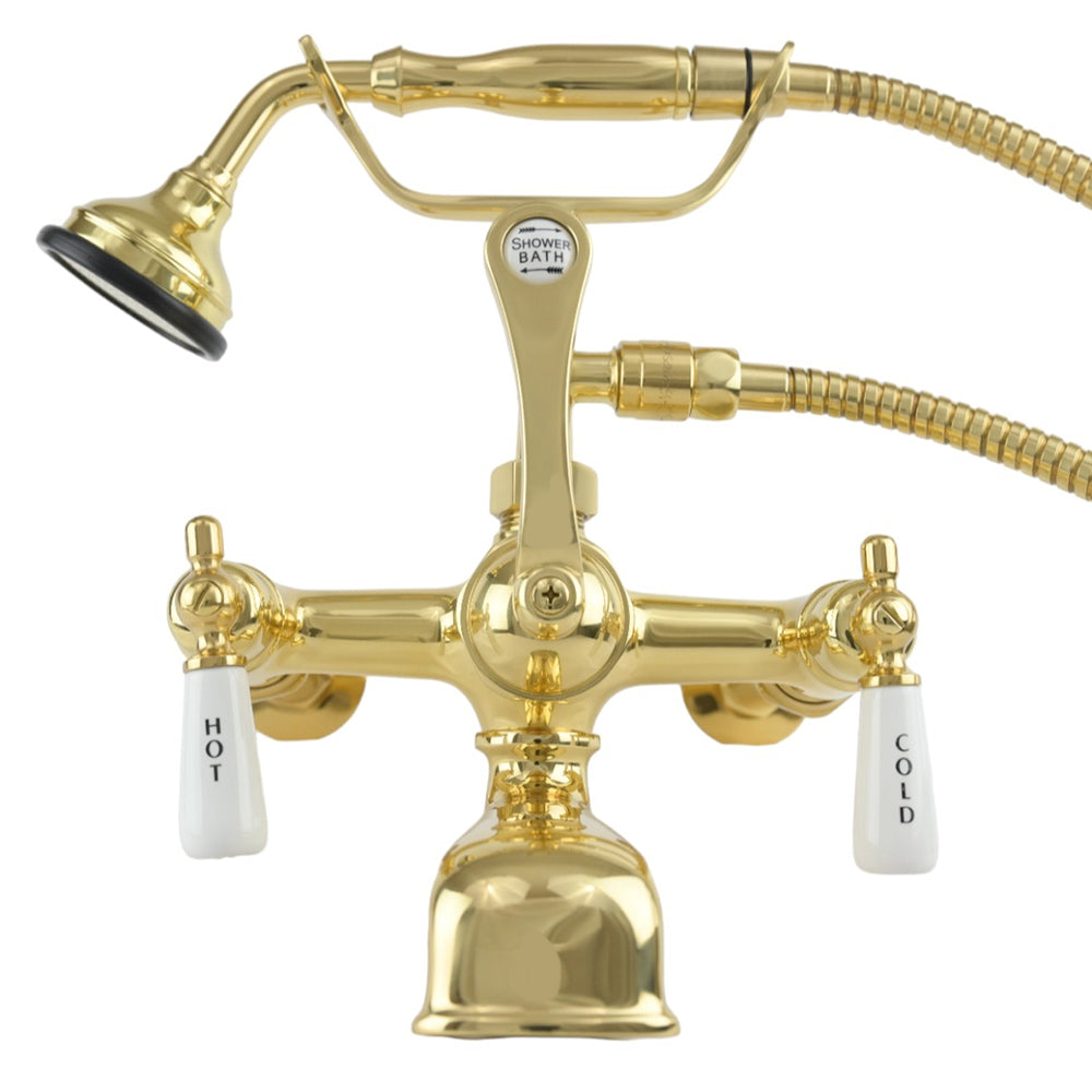 Strom Living British Telephone Lavatory Faucet with Lever Handles and 7" Centers