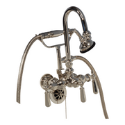 Tub Faucet with Diverter and Handheld Shower and Gooseneck Spout P0793 | Strom Living