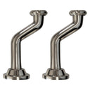Offset Deck Mount Coupler Pair P0794 | Strom Living Chrome - Plumbing Parts