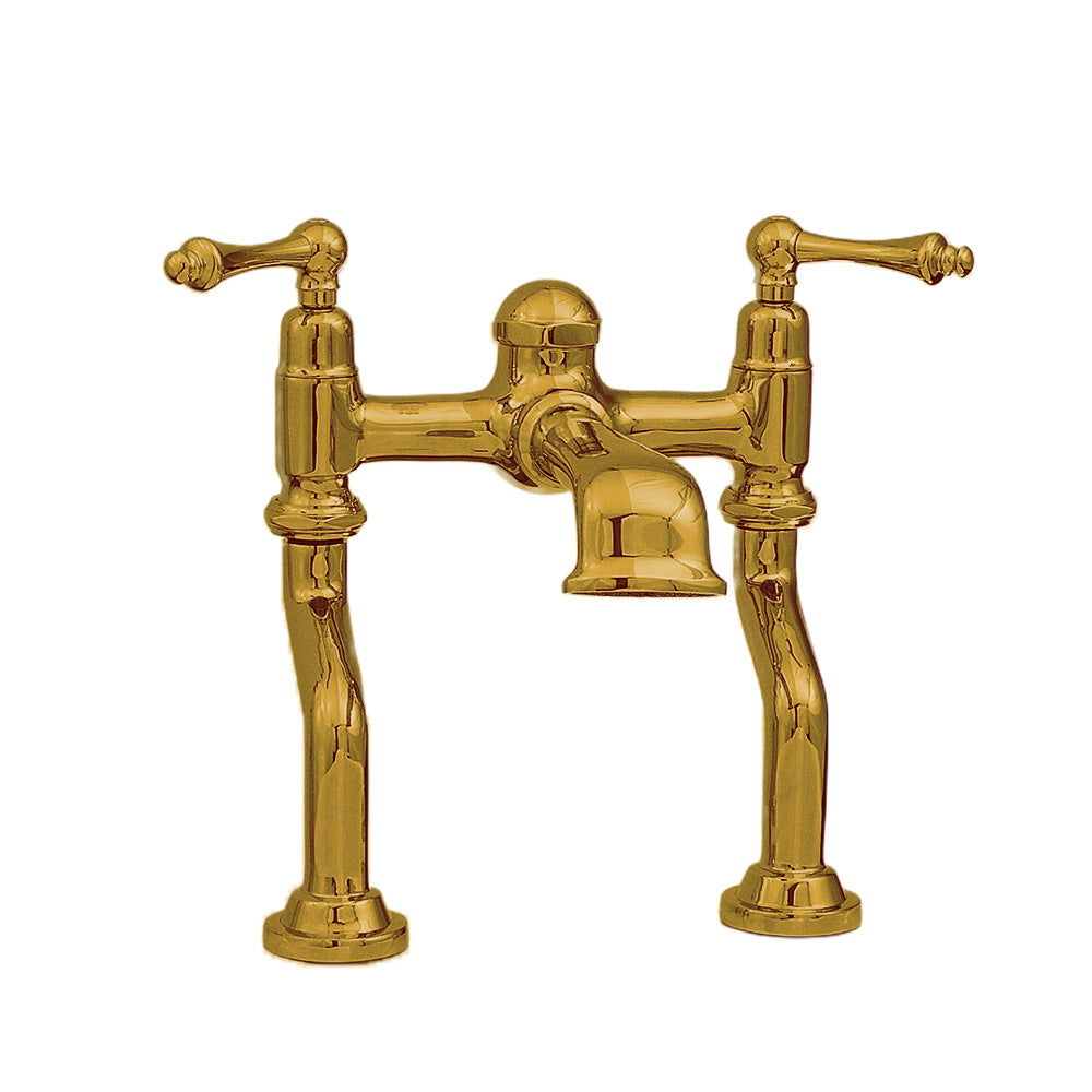 Offset Deck Mount Tub Faucet with Straight Spout P0803 | Strom Living - Tub Fillers