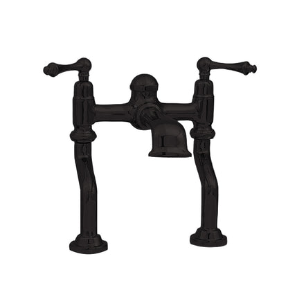 Strom Living British Telephone Tub Faucet with Adjustable Centers and Handles