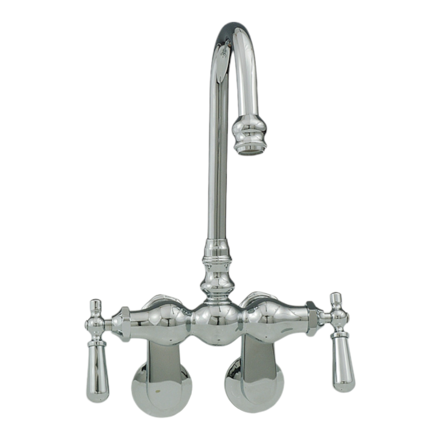Strom Living Tub Faucet with Adjustable Centers, Handles and Gooseneck Spout