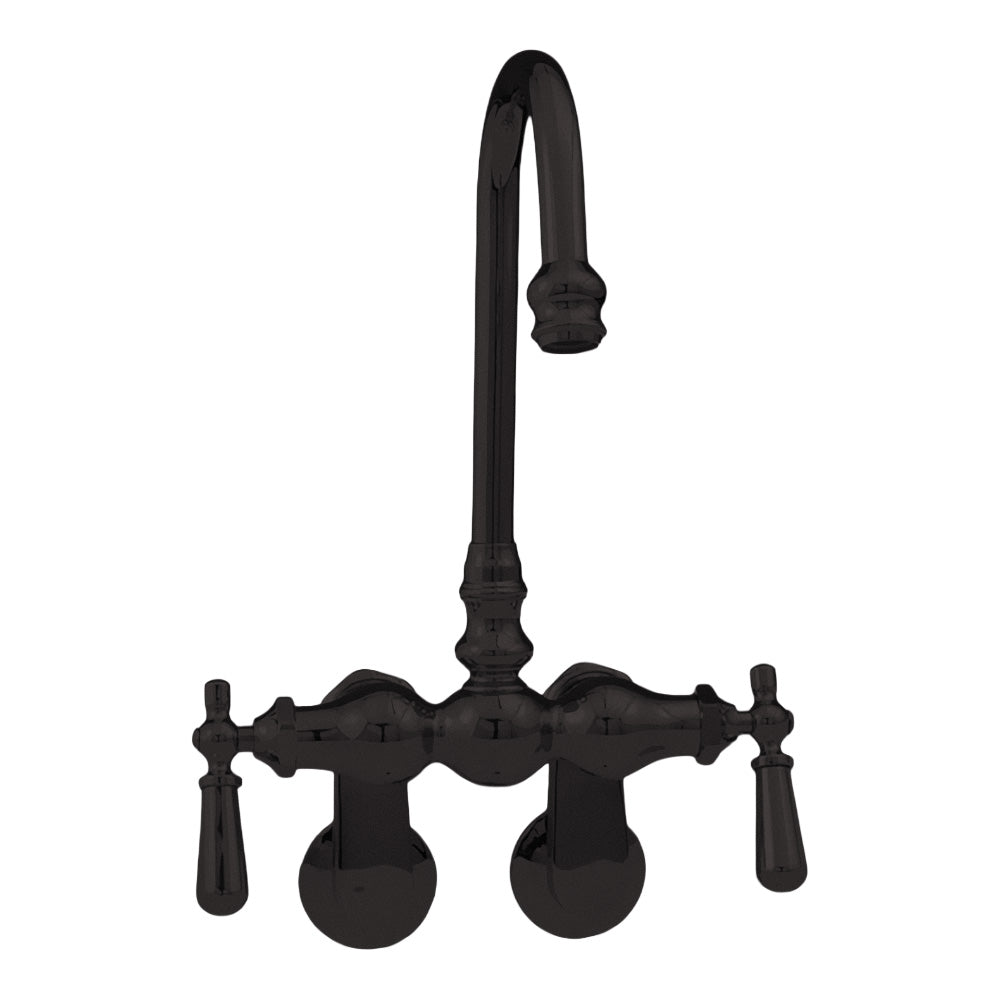 Tub Mount Gooseneck Faucet Lever Handles P0804 | Strom Living - Tub Fillers
