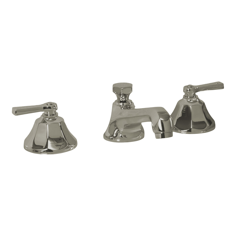Strom Living Mississippi Sink Faucet with Lever Handles, Valves and Spout Extension