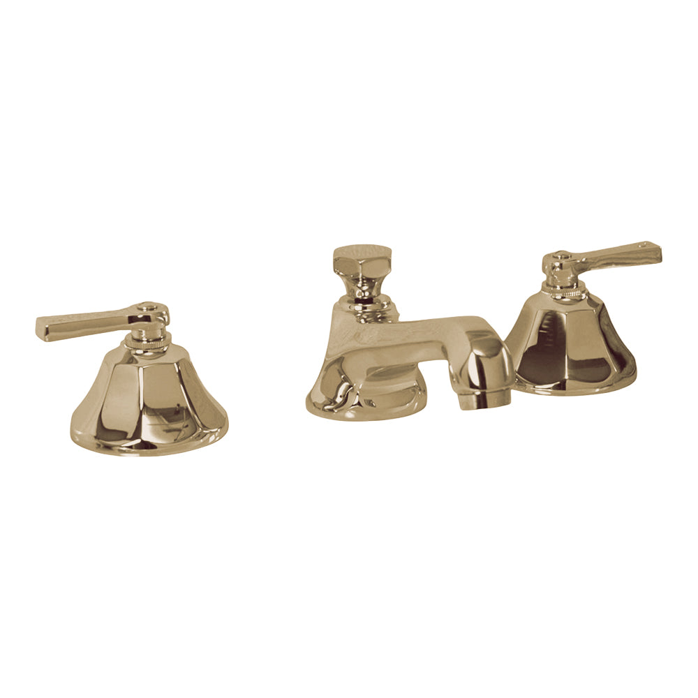 Strom Living Mississippi Sink Faucet with Lever Handles, Valves and Spout Extension
