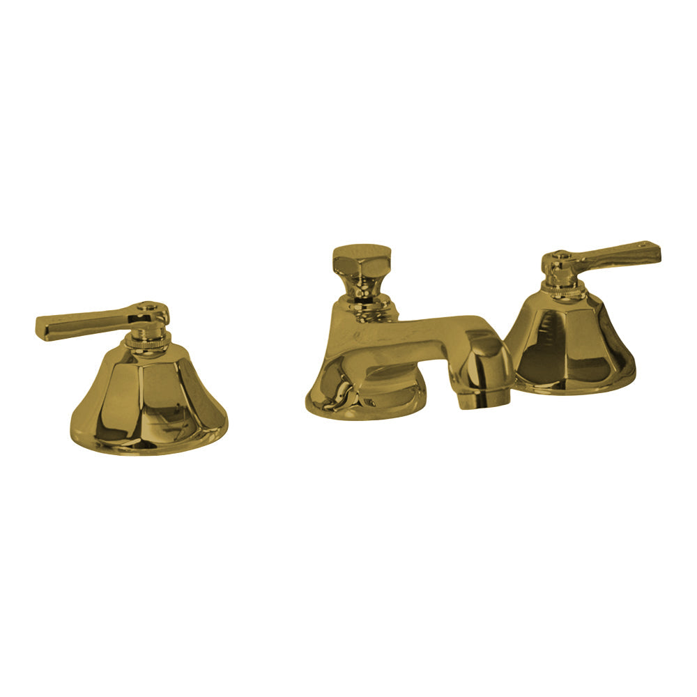 Strom Living Mississippi Sink Faucet with Lever Handles, Valves and Spout Extension