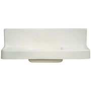 The Clarion, 60" Cast Iron Farmhouse Sink with Drainboard Sink P0812 | Strom Living