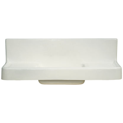 Strom Living P0812 The Clarion, 60" Cast Iron Farmhouse Sink with Drainboard Sink