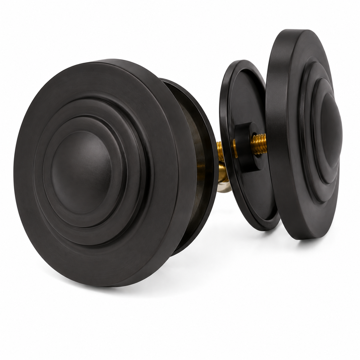 Tub Hole Covers Pair with 2 3, 8" Diameter P0816 | Strom Living Oil Rubbed Bronze - Faucet Parts