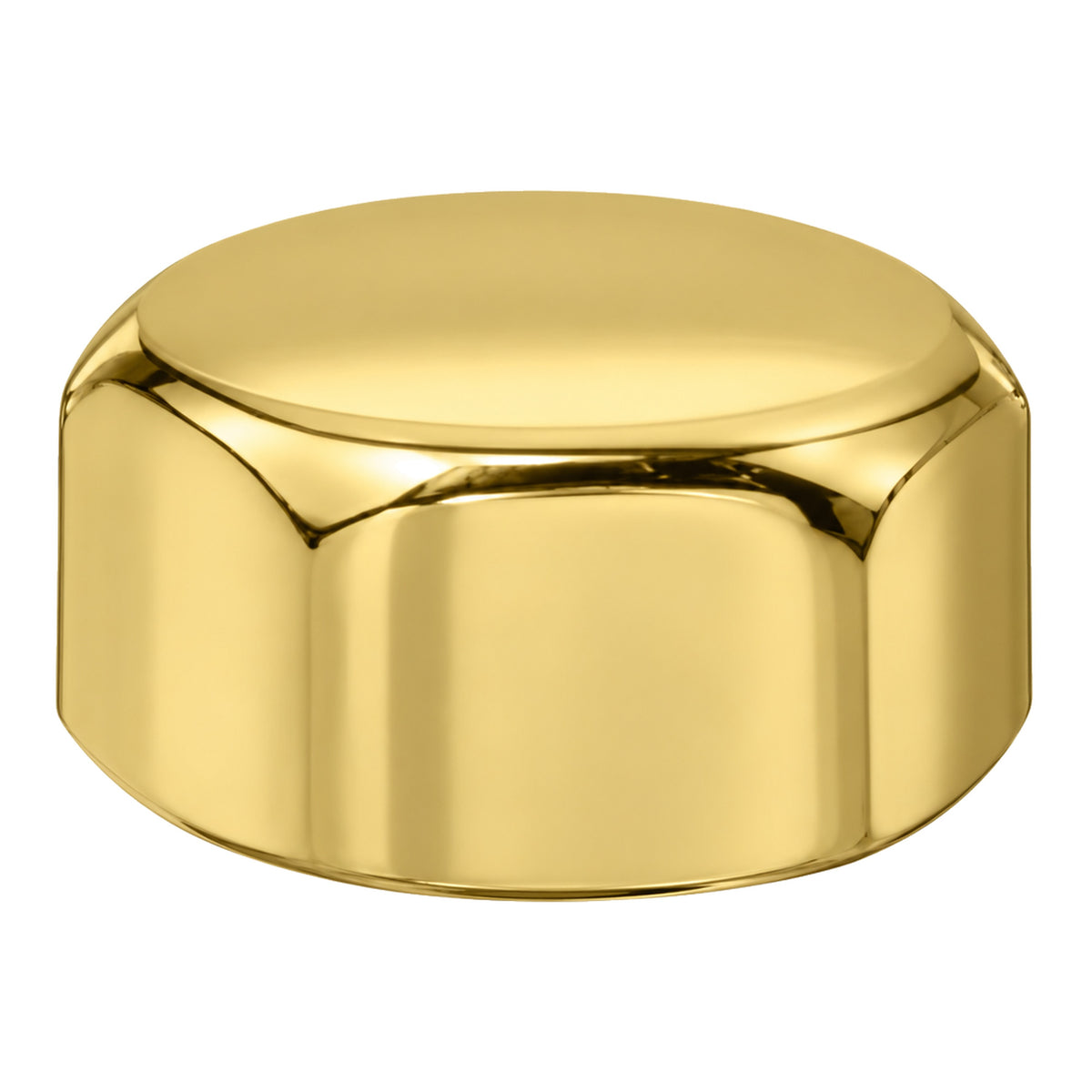 Solid Brass Nuts P0817 in Supercoat Brass / Polished Brass