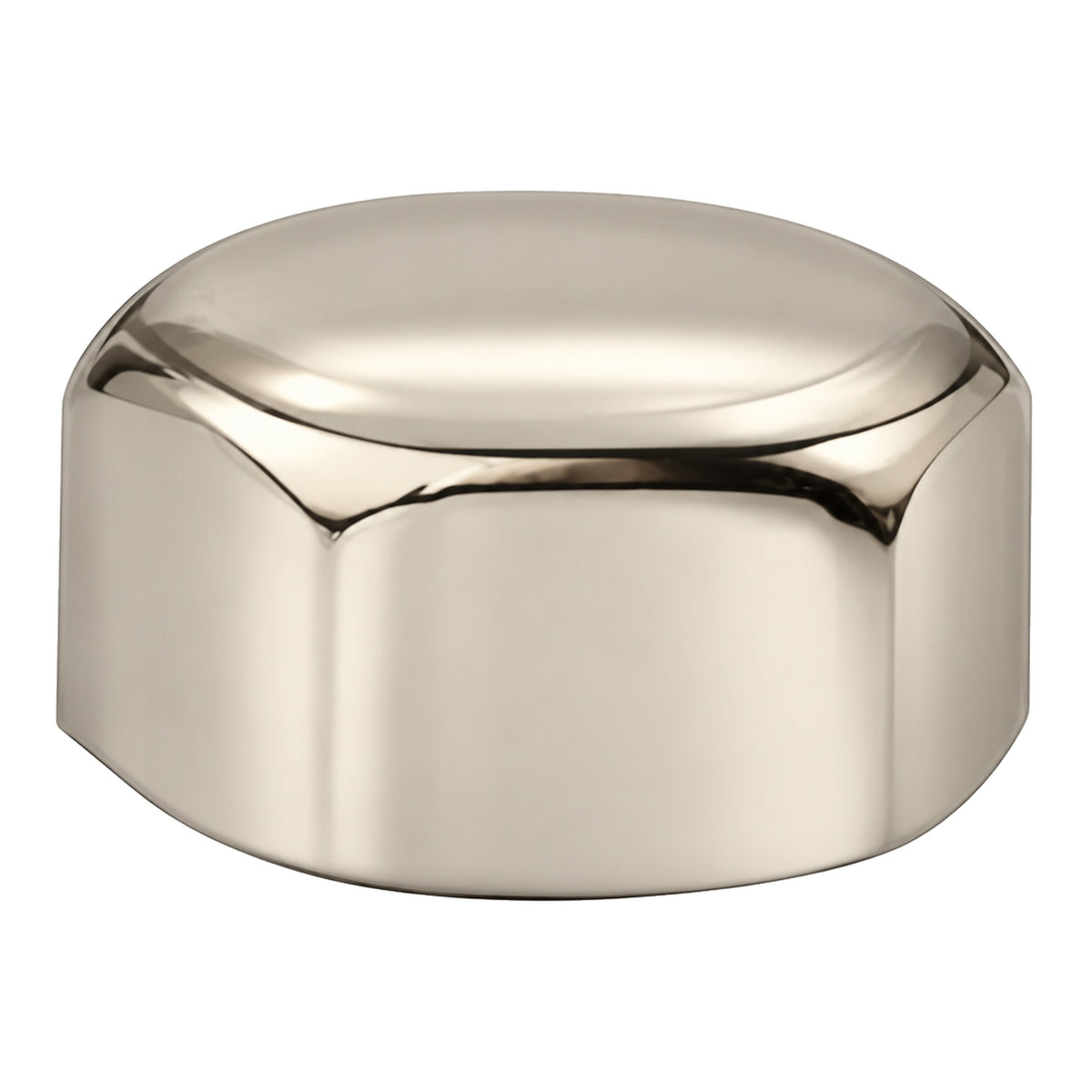 Solid Brass Nuts P0817 in Polished Nickel