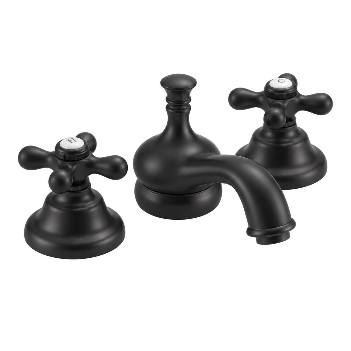 Sacramento Widespread Lavatory Faucet P0820 in Oil Rubbed Bronze / Satin Black