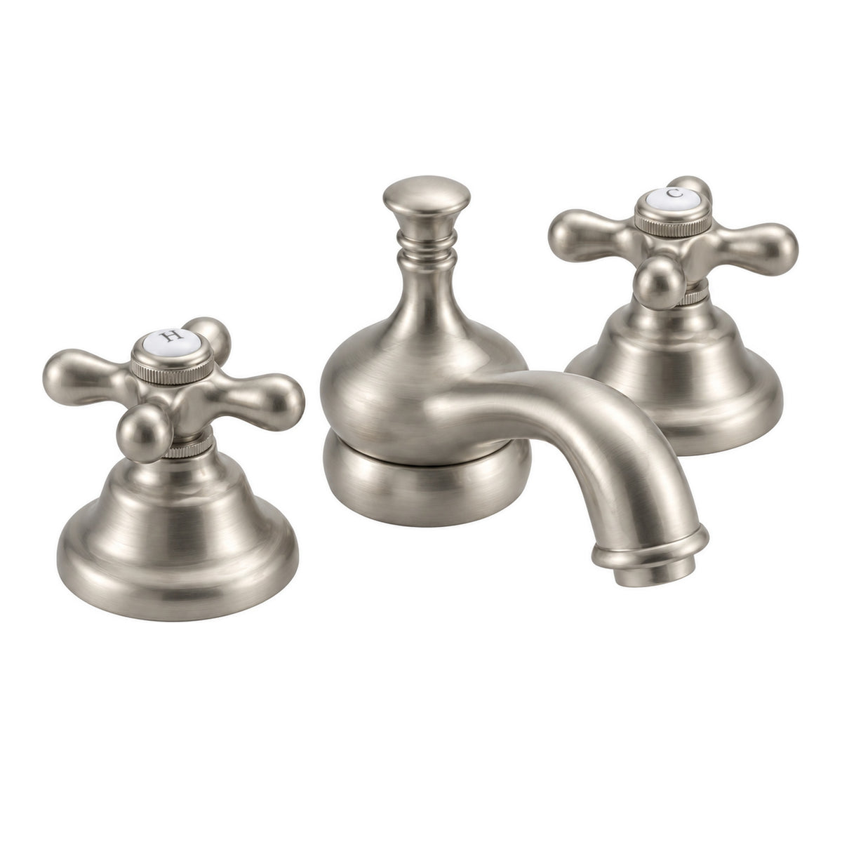 Sacramento Widespread Lavatory Faucet P0820 in Matte Nickel