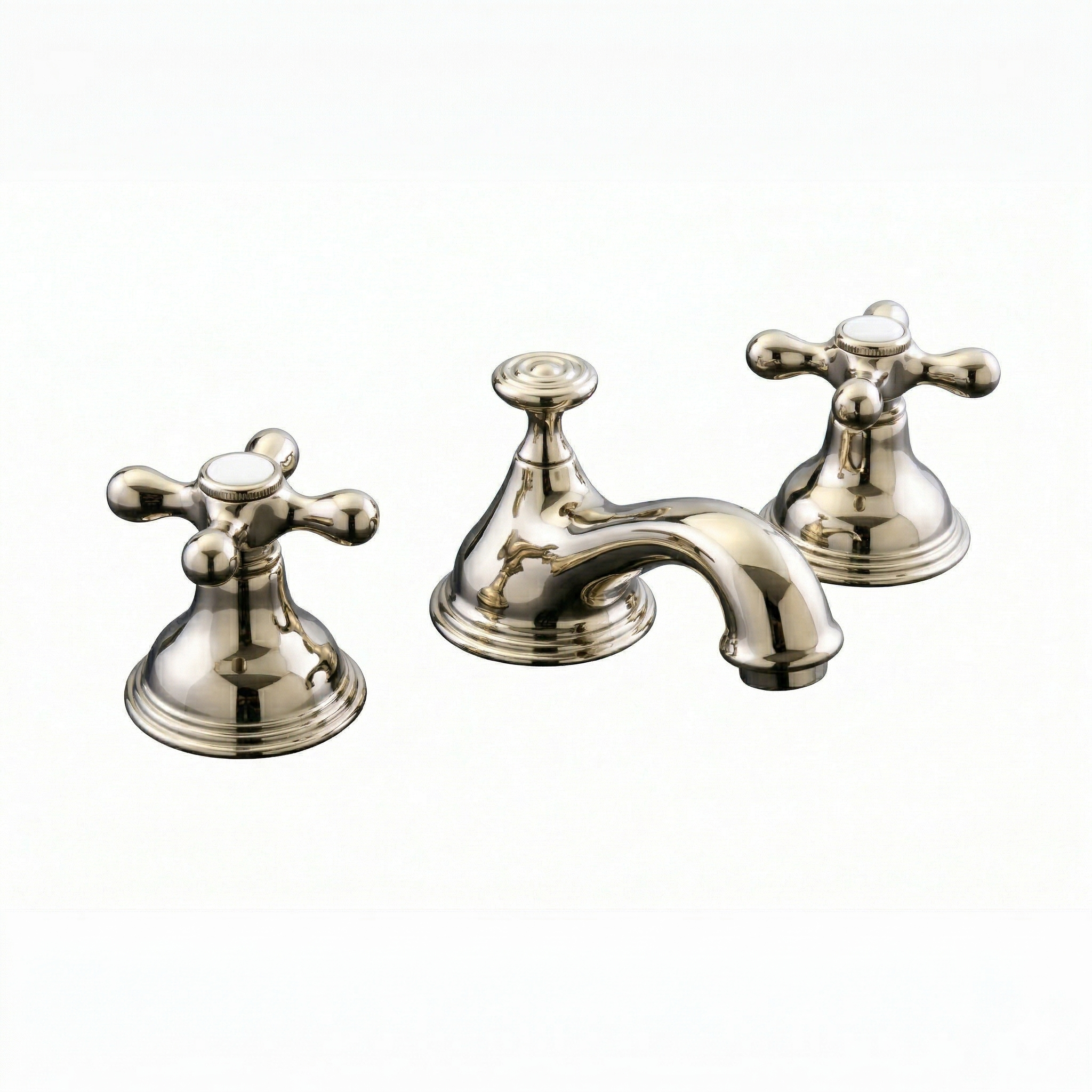 Sacramento Widespread Lavatory Faucet P0820 | Strom Living Polished Nickel - Bathroom Faucets