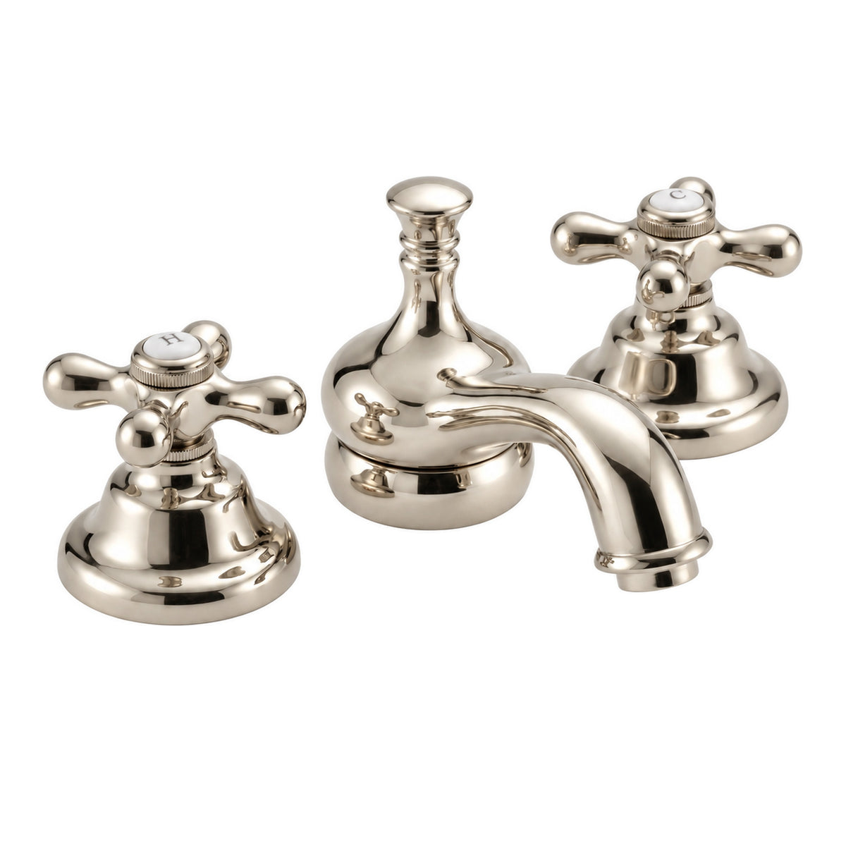 Sacramento Widespread Lavatory Faucet P0820 in Polished Nickel
