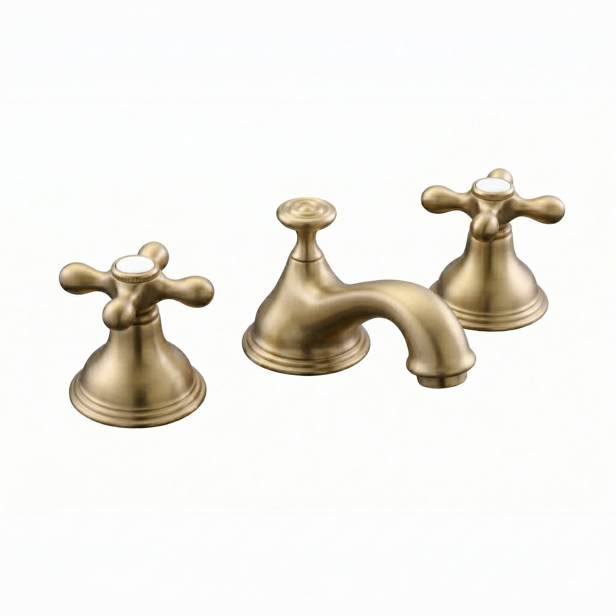 Sacramento Widespread Lavatory Faucet P0820 | Strom Living Raw Brass - Bathroom Faucets