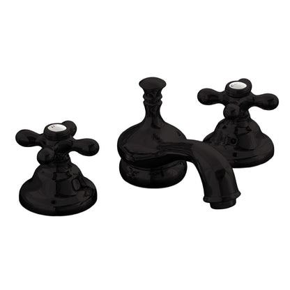 Strom Living Sacramento Widespread Lavatory Faucet Set with Cross Handles and Pop-up Drain