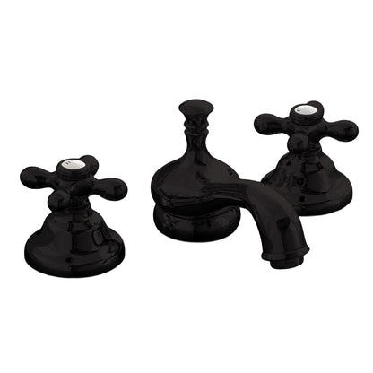 Strom Living Sacramento Widespread Lavatory Faucet Set with Cross Handles and Pop-up Drain
