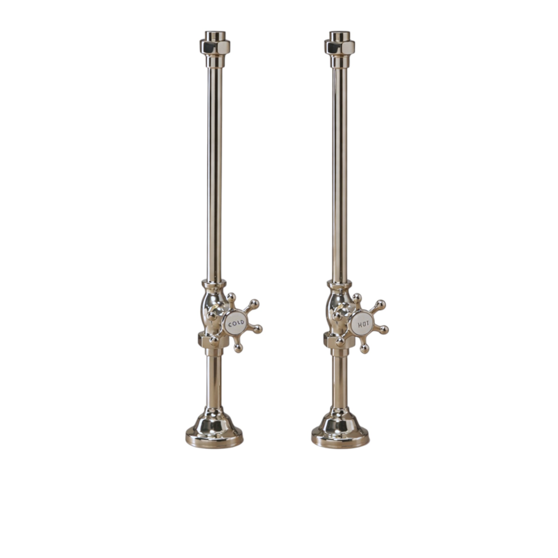 Strom Living Deck Mount Supplies with 6 Spoke Handles - Bathtub Components