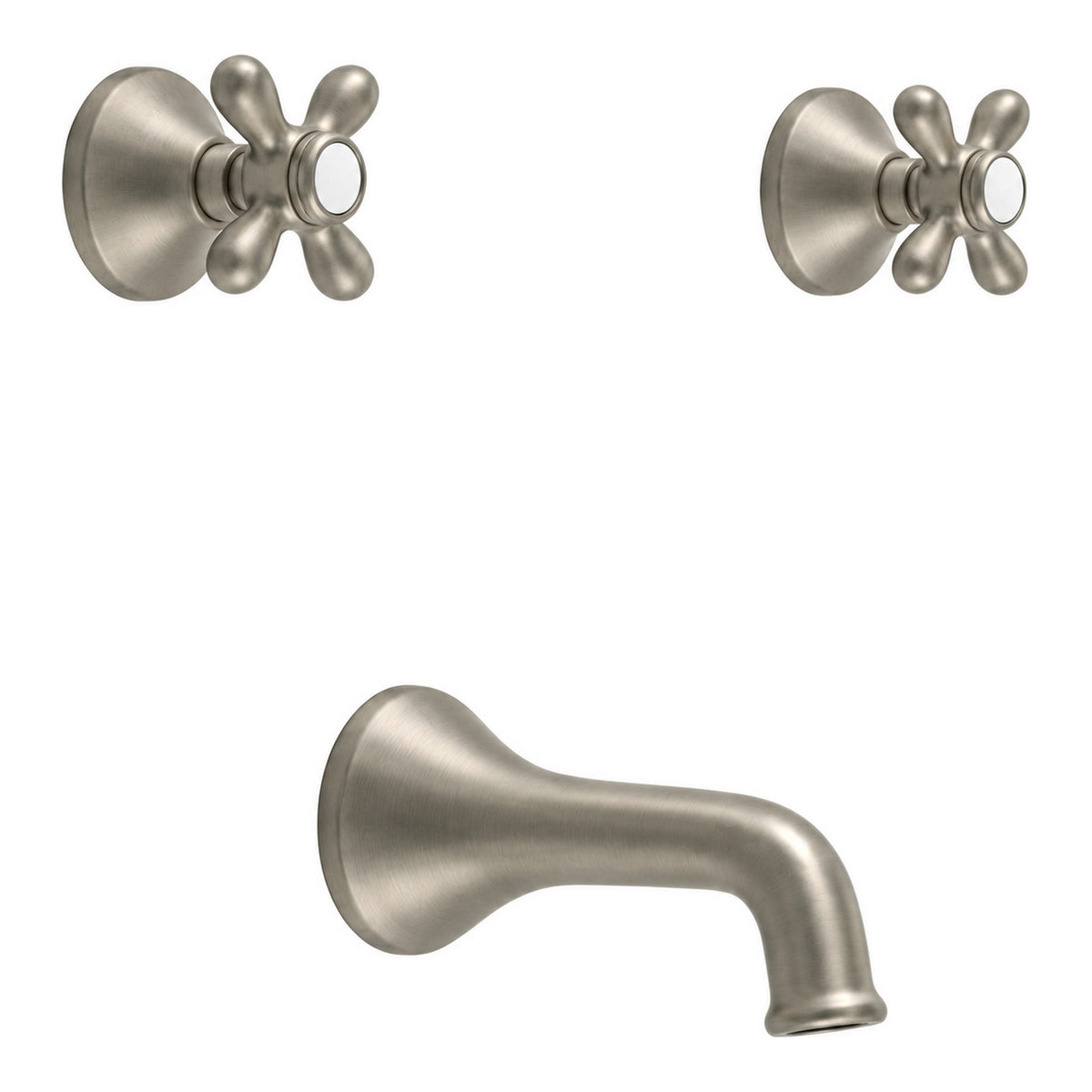 Sacramento In-Wall Tub Filler Set P0845 in Matte Nickel