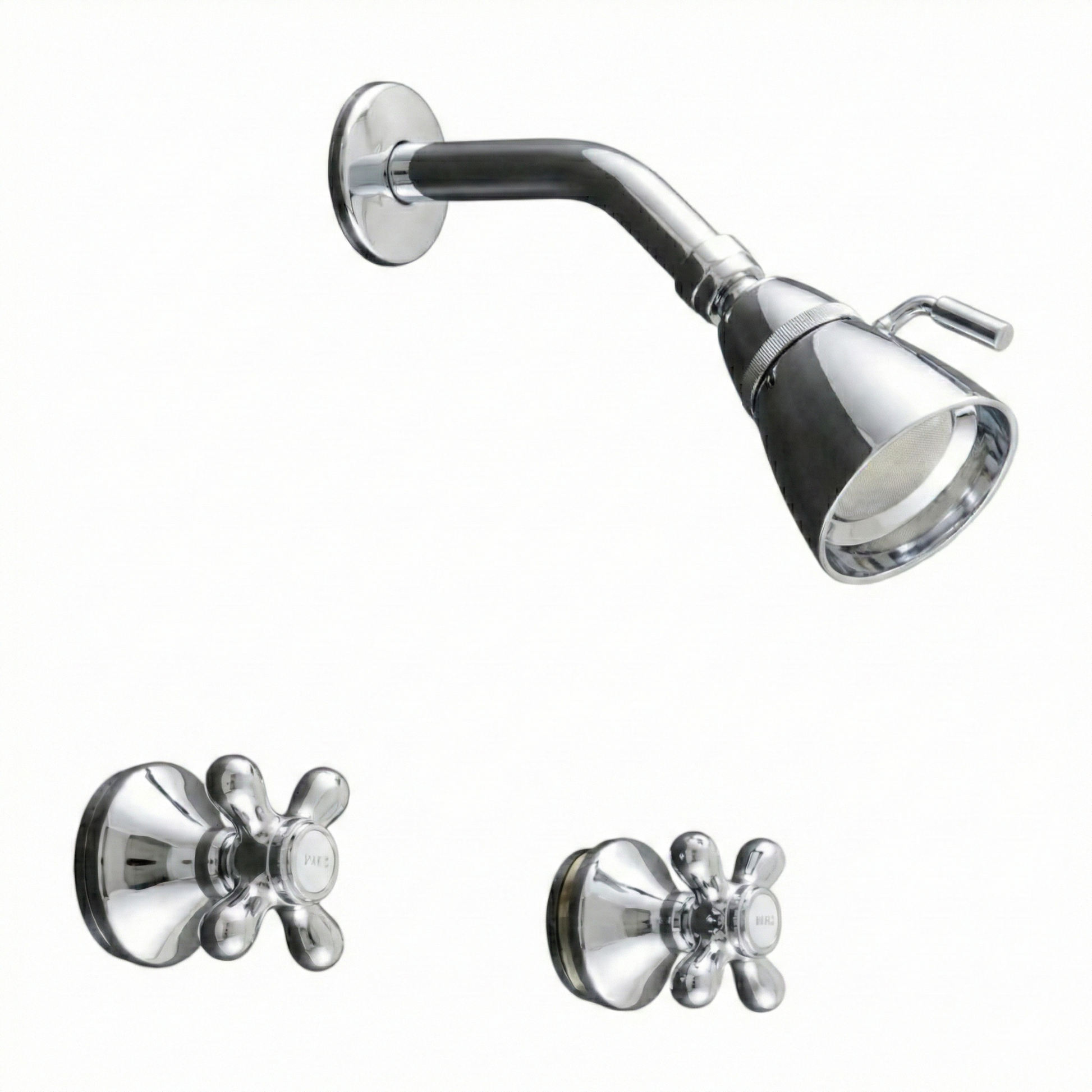 Sacramento In-Wall Shower Set P0846 | Strom Living Chrome - Showers