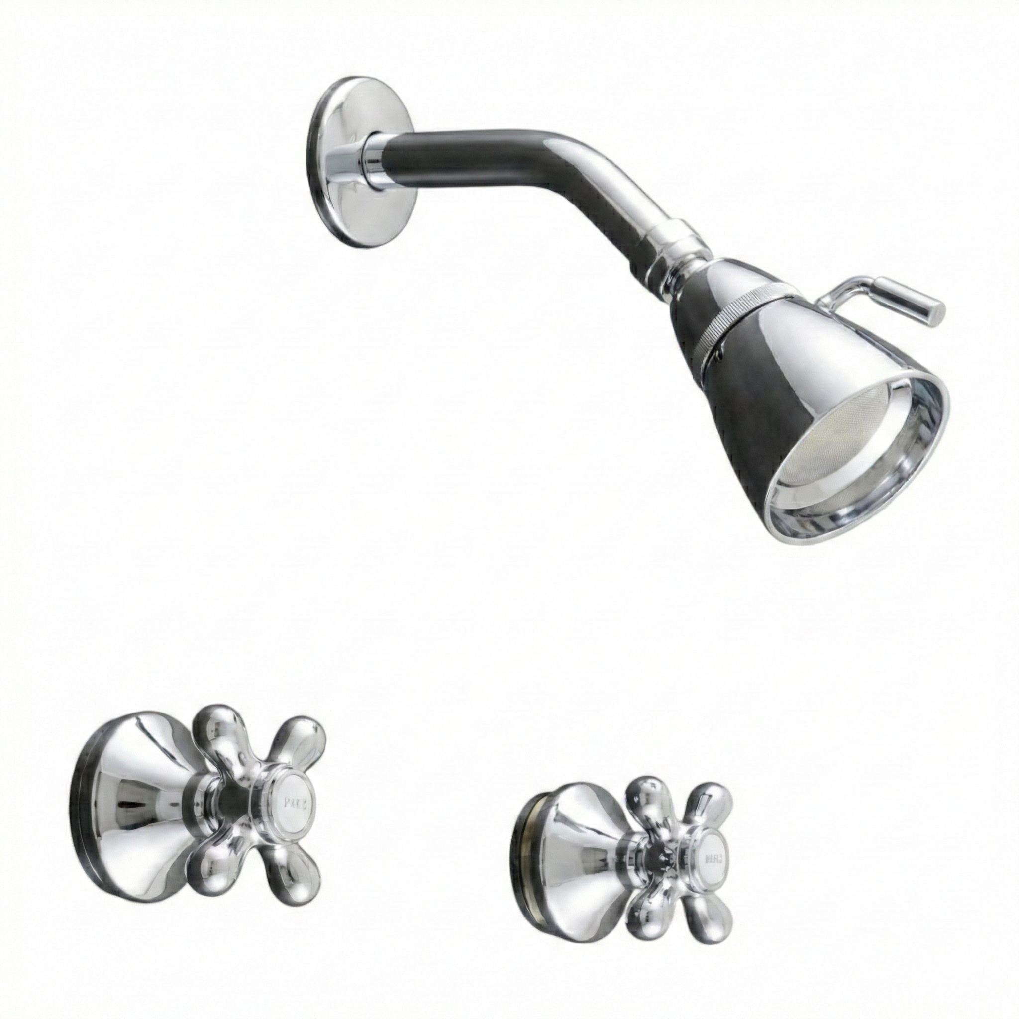 Sacramento In-Wall Shower Set P0846 | Strom Living Chrome - Showers