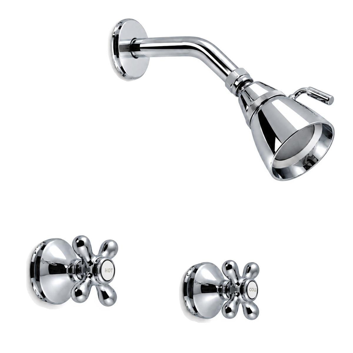 Sacramento In-Wall Shower Set P0846 in Chrome