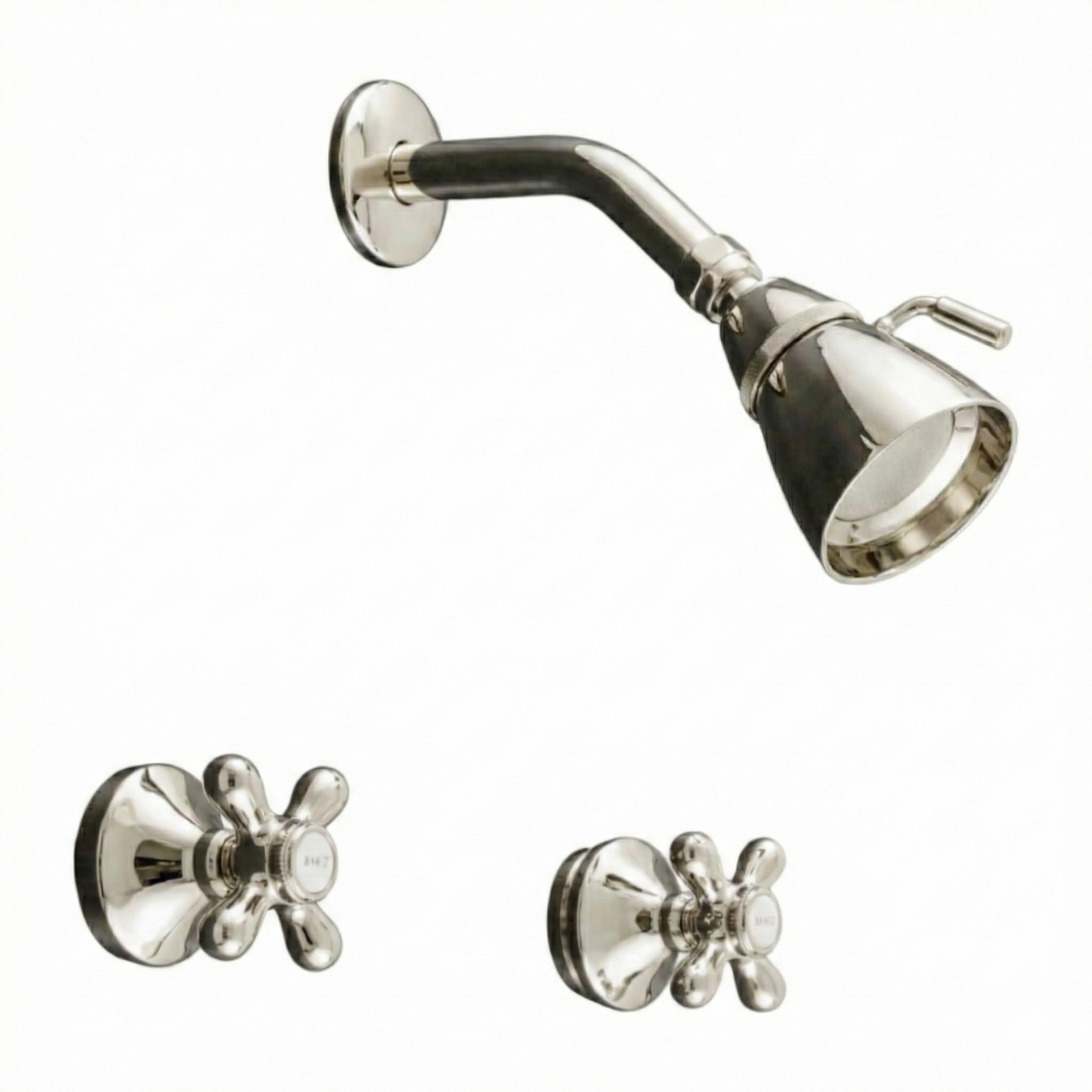 Sacramento In-Wall Shower Set P0846 | Strom Living Polished Nickel - Showers