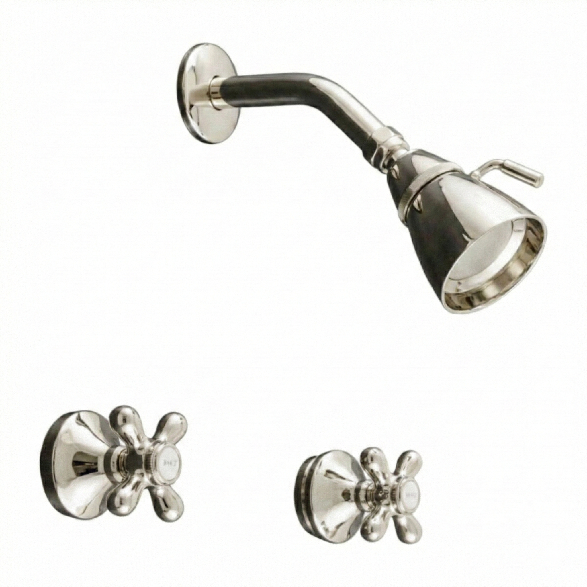 Sacramento In-Wall Shower Set P0846 | Strom Living Polished Nickel - Showers