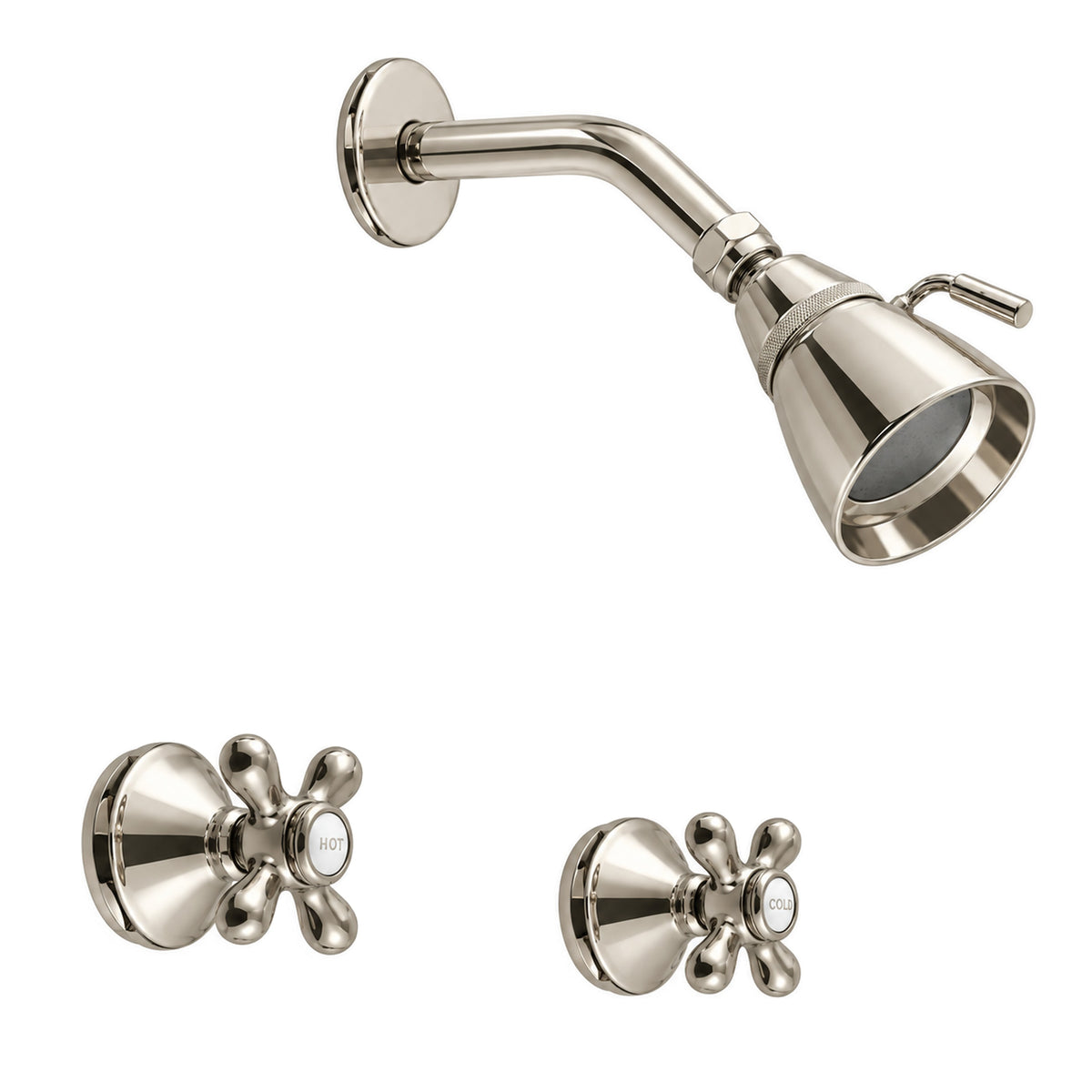 Sacramento In-Wall Shower Set P0846 in Polished Nickel