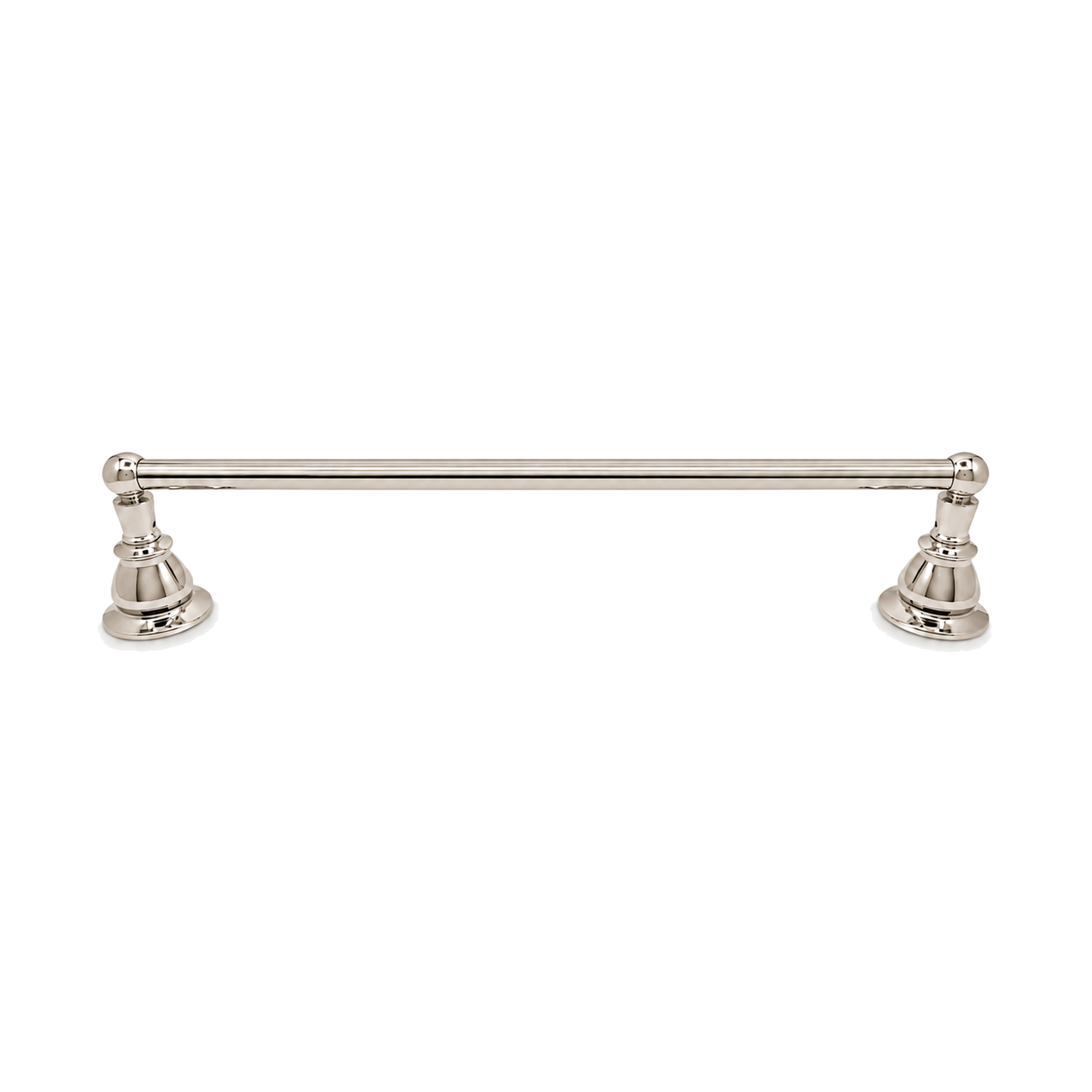 Rio Grande Traditional Wall Mount 18" Towel Bar, Solid Brass and Escutcheons P0861 | Strom Living - Bathroom Accessories