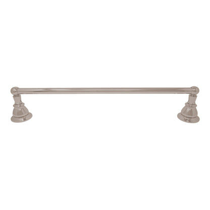 Strom Living Rio Grande Traditional Wall Mount 18" Towel Bar with High Quality Solid Brass and Escutcheons