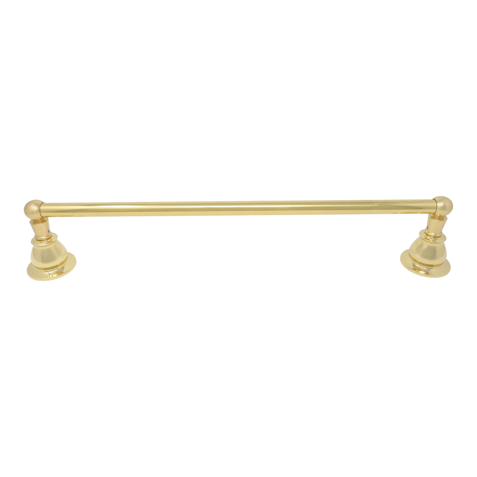 Rio Grande Traditional Wall Mount 18" Towel Bar, Solid Brass and Escutcheons P0861 | Strom Living - Bathroom Accessories