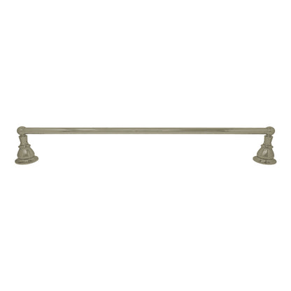 Strom Living Rio Grande Traditional Wall Mount 18" Towel Bar with High Quality Solid Brass and Escutcheons