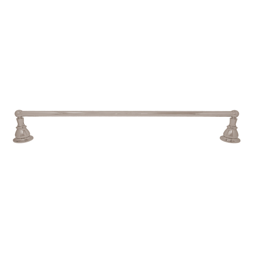 Rio Grande Traditional Wall Mount 18" Towel Bar, Solid Brass and Escutcheons P0861 | Strom Living