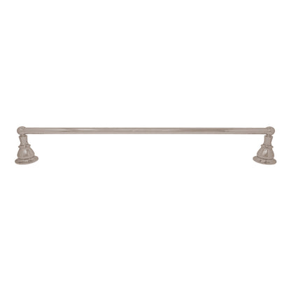 Strom Living Rio Grande Traditional Wall Mount 18" Towel Bar with High Quality Solid Brass and Escutcheons