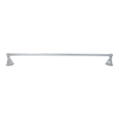 Strom Living Rio Grande Traditional Wall Mount 18" Towel Bar with High Quality Solid Brass and Escutcheons