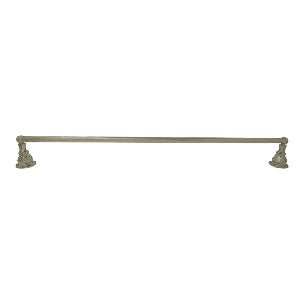Strom Living Rio Grande Traditional Wall Mount 18" Towel Bar with High Quality Solid Brass and Escutcheons