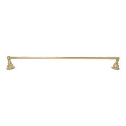 Strom Living Rio Grande Traditional Wall Mount 18" Towel Bar with High Quality Solid Brass and Escutcheons