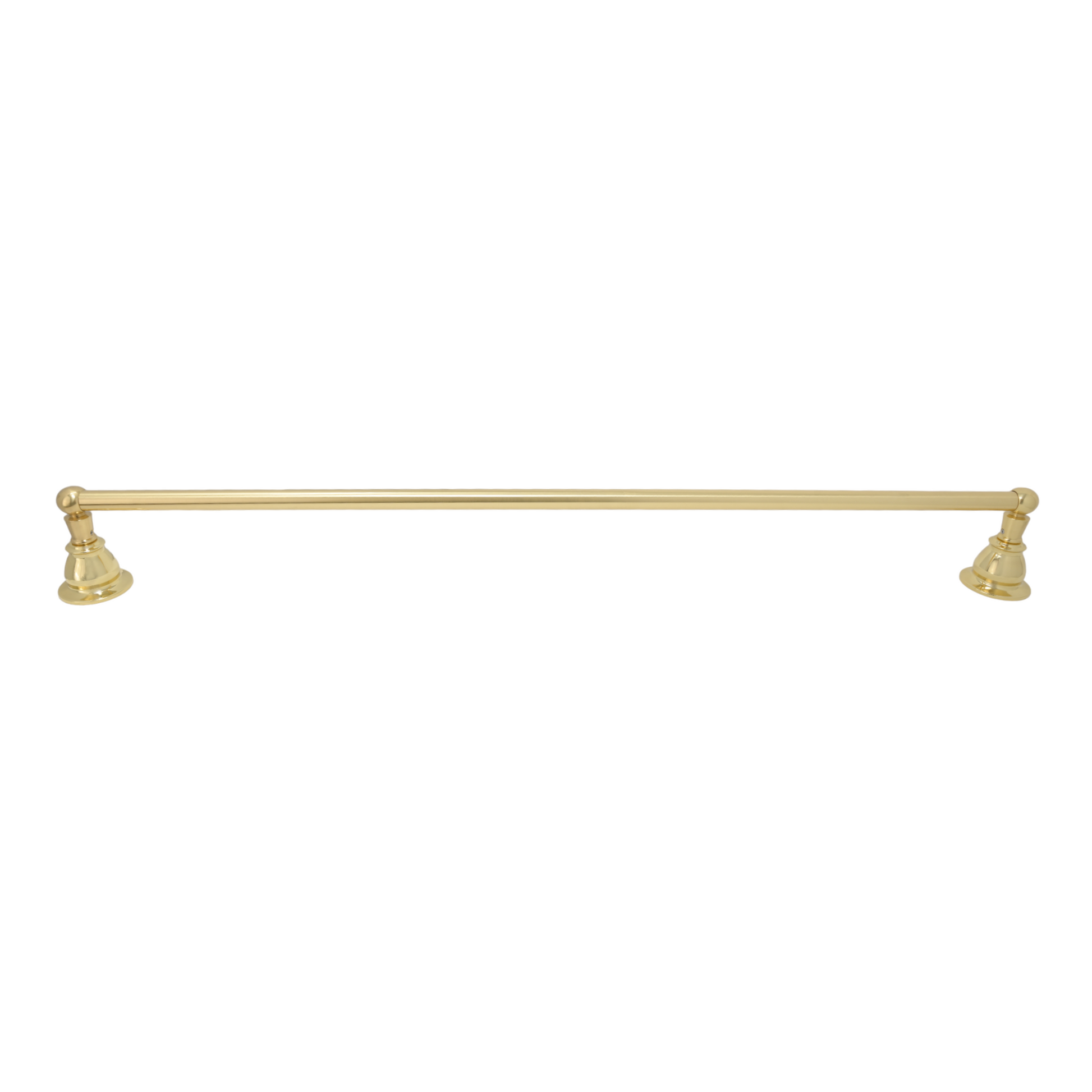 Rio Grande Traditional Wall Mount 18" Towel Bar, Solid Brass and Escutcheons P0861 | Strom Living - Bathroom Accessories