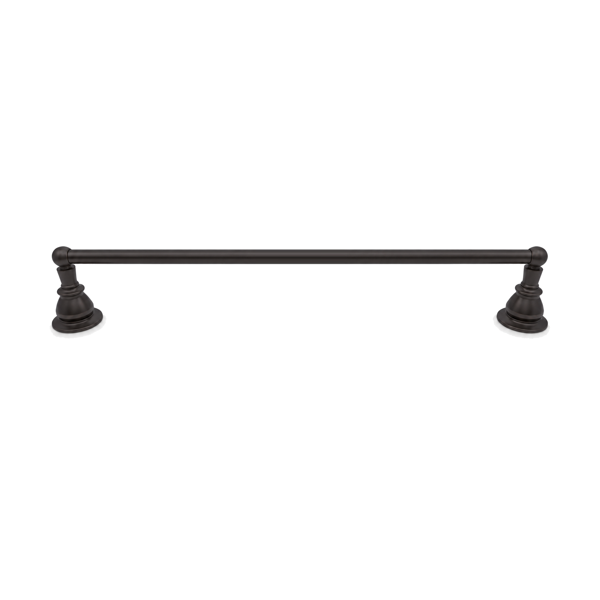Rio Grande Traditional Wall Mount 18" Towel Bar, Solid Brass and Escutcheons P0861 | Strom Living Oil Rubbed Bronze 30" - Bathroom Accessories
