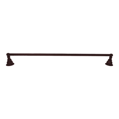 Strom Living Rio Grande Traditional Wall Mount 18" Towel Bar with High Quality Solid Brass and Escutcheons