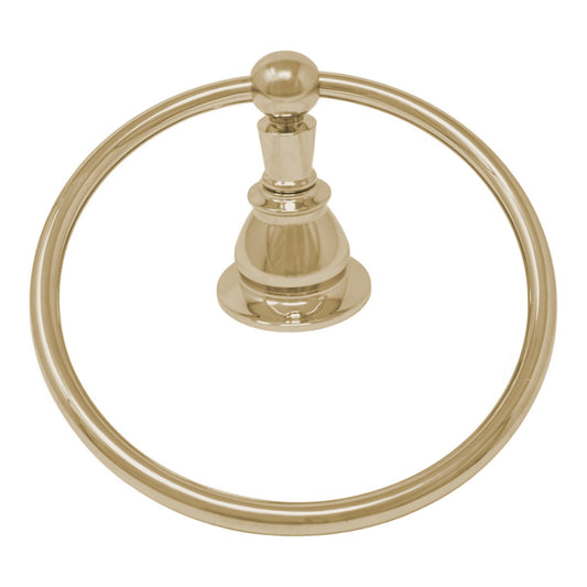 Strom Living Rio Grande Traditional Wall Mount Towel Holder Ring with High Quality Solid Brass