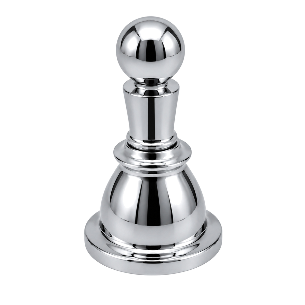 Rio Grande Traditional Style Wall Mount Robe Hook, Solid Brass P0866 in Chrome
